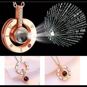 I love you in 100 languages necklace